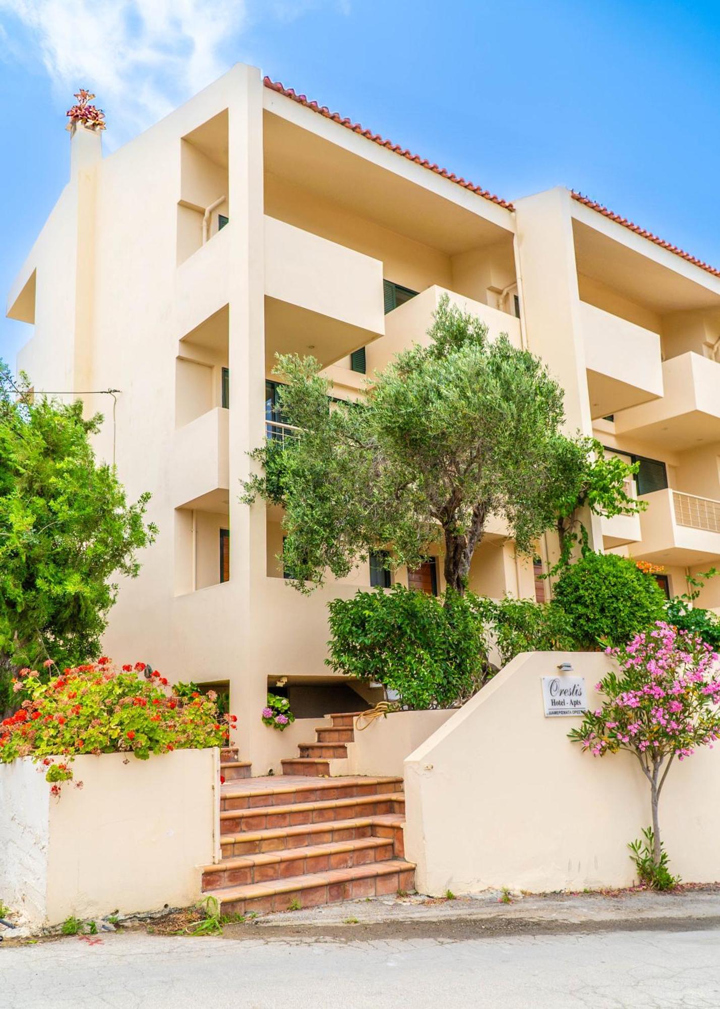 Orestis Hotel Sea View Apartments Stalos Exterior photo