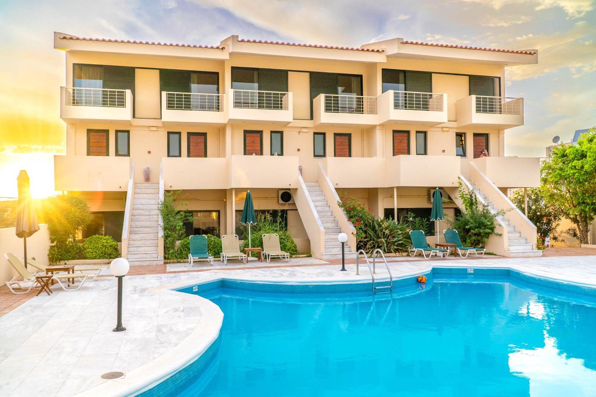 Orestis Hotel Sea View Apartments Stalos Exterior photo